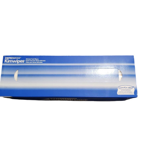 KIMTECH Science Kimwipes #34721 Delicate Task Wipes‎ 92 Count Box 14.4" X 16.4" - Picture 6 of 7